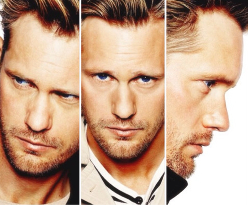  One of my other favorito! actors who has blue eyes Alexander Skarsgard