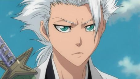  Toshiro Hitsugaya from Bleach. So cold but intriguing.