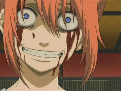 post a girl with scary look or a scary smile :P - Anime Answers - Fanpop