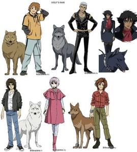 Wolf's Rain characters. 