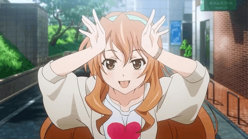  आप guys sure lose. its Kaga Kouko :P she is very WAA! ऐनीमे Golden Time. WATCH IT!