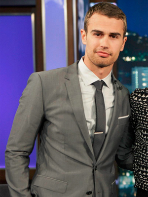  my sexylicious Theo in a grey suit<3