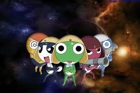  Well, my personal fave is Sgt Frog. It has a lot of slapstick comedy, and has to be honestly the weirdest tampil I've seen. There's tons of references, adult humor, and the fourth dinding practically doesn't exist! Also, there is oblivious love, cool guns, and epic fighting... Thats just one character.