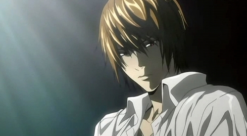  Light Yagami (Deathnote) i was soo happy when ryuk finally wrote Light's name on that death note.......he he he h DIE.....LIGHT YAGAMI.......!!!!!!!!!!!