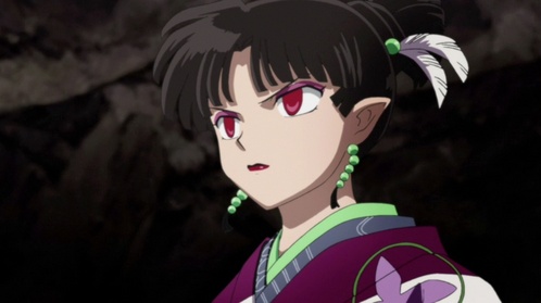  Kagura from Inuyasha I hated her so bad at first and wanted her to die. SPOILER But than she dies in the Final Act and I cried like crazy.