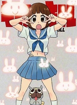  Mako Mankanshoku from Kill la Kill!!! No one will ever understand how much I love her, oh my god. I want to BE her. I will one دن become a real 100% Mako Mankanshoku. Wish me luck.