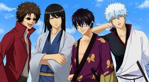  Almost every character in 《银魂》 wears a Kimono... But I guess I'll just go with the Joui 4 XD