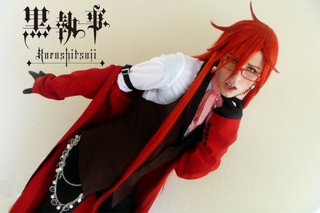 Yeah, it's perfectly fine! There's nothing wrong with it at all, every anime should be liked by everyone, regardless or gender ♥︎ In fact, the best Grell cosplayer on the Internet is male!! 

(That's him in the picture ♥︎♥︎♥︎♥︎♥︎)