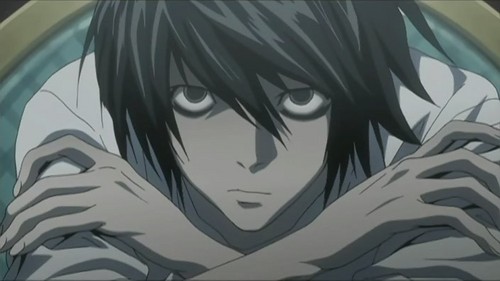  Someone already put L（デスノート） from Death Note but I'm all for it! He's so beautiful :)