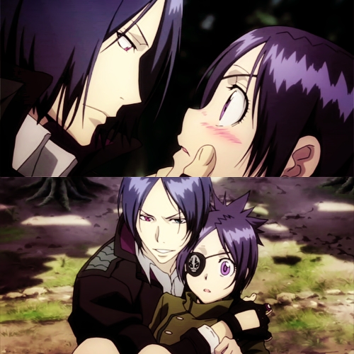  My favorito duo is Chrome and Mukuro from Katekyo Hitman Reborn ! I swear these two are my bebês :)