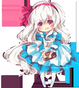 CHIBI MARY FROM K PROJECT!
ISN'T SHE JUST ADORABLE?!