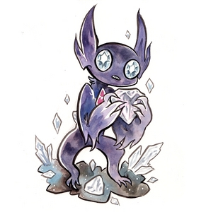 Wow, I'm shocked nobody else posted a Pokemon yet.  Anyway, Sableye.