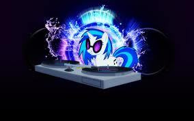  Vinyl Scratch Because Of The Wubs The baixo canhão And Character design