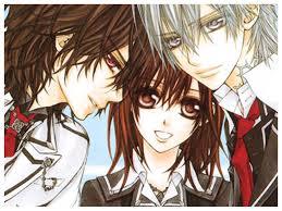  Vampire Knight. -SPOILER- Yuki kills herself to turn Kaname into a human at the end of the story.
