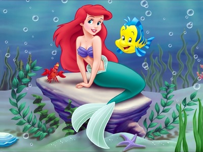 My favourite movie is The Little Mermaid and my favourite character is Ariel.