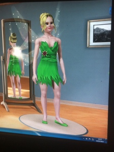 I made a fairly called tinkerbell  and I didn't look at any tutorial I just made her from images and yeah 