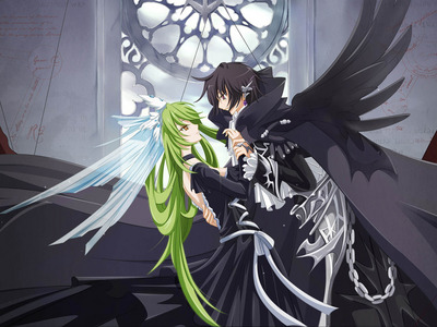  Well I like both of them but I like Code Geass और since its my fourth प्रिय anime.