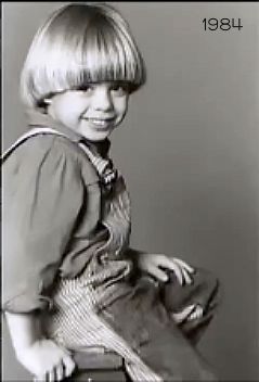  Little 4 年 old Matti in 1984 <333