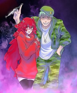  They are both cute, but Flippy x Flaky is, without no doubt, the most interesting couple this series has to offer. They are opposites in every way, she's fearful, sweet and kind, while he's fearsome, unstable and malicious and they would complete each other. Not to mention that it has brilliant art.