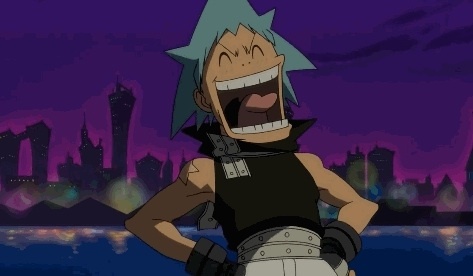  Black звезда (Soul Eater) laughing