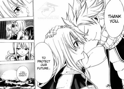 NaLu.

Lisanna was his childhood friend and his past, Lucy is his partner and his future 