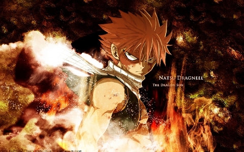 Natsu Dragneel from Fairy Tail.