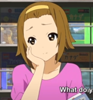  Ritsu from K-On! comes to mind here!