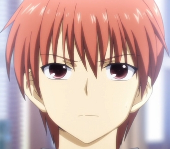  I don't know why but the first boy to come to my mind is Otonashi. No Idea why I thought of him...