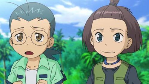 Reiji Uno and Eiji Saga from Cardfight!! Vanguard. Eiji (brown hair) I thought was just a tomboy, but Reiji... I got nothin'. He looks and sounds like a 10 year old girl.