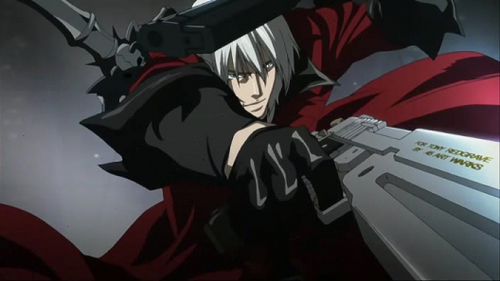  Dante the epic charismatic badass half-demon from the Devil May Cry: anime XD