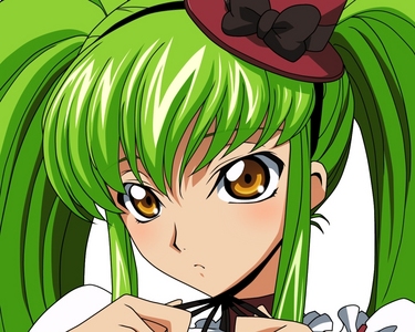  C.C. from Code Geass I think she's quite pretty! ^-^