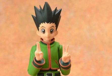  I don't know about this but Gon from Hunter x Hunter