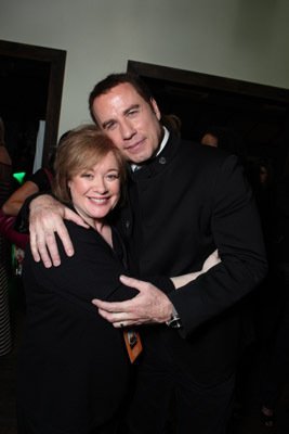  John hugging co-star, Donna Pescow :)