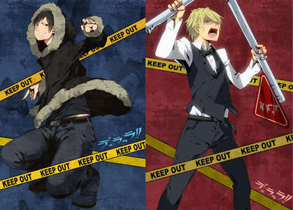 Durarara!!

The whole time I was like WHAT THE FUCK IS GOING ON.
and all those plot twists that came at random moments and that I almost didn't notice made it all worse xD
I fricking love it! 