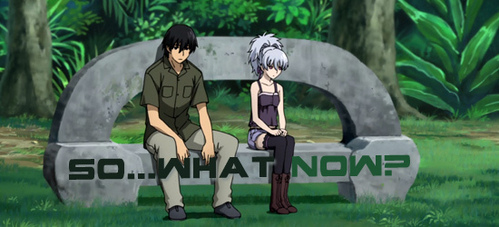 Hei and Yin (Darker than black.)  If you know the couple, you know why it is funny . . . and frustrating.