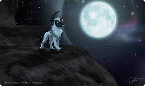  I would probably be Absol Because i cinta Dark type pokemon and Absol just is like pretty awesome