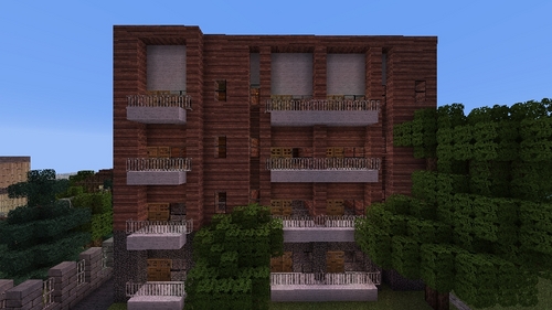  i thought Gray lived in a flat. i know this pic is on Minecraft（マインクラフト）