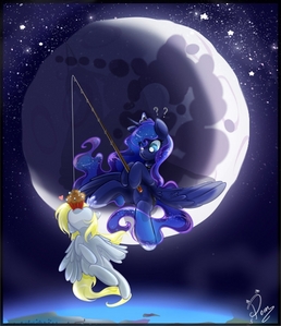  Luna and Derpy