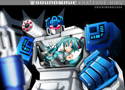  I'm so glad 당신 said 만화 are good too, cause the first one that comes to my mind is Soundwave.