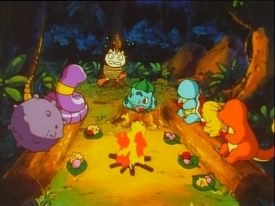  Well, first thing that really comes to mind is Pokemon. Especially in the Island of the Giant Pokemon, where they were on their own and even had subtitles to understand their language!