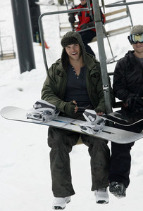  Kellan with a snowboard<3