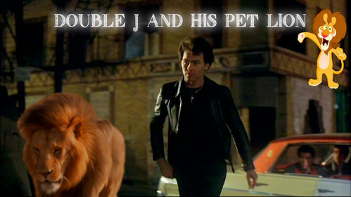  Paul Pape (Double J) with a lion :)