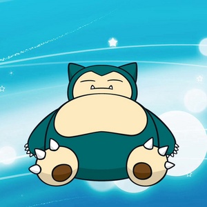  Snorlax basically because he eats and sleeps a lot as well as being HUMONGOUS and having an ENORMOUS appetite :) ;)
