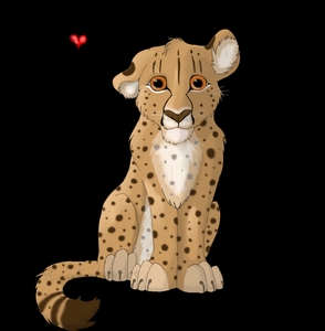  I don't think I'm treating आप bad but if I had I'm very,very,very sorry. So if people do they are heartless jerks people need to treat people with the same amount of respect as others And not just Patrick look at this Cheetah....It loves you!