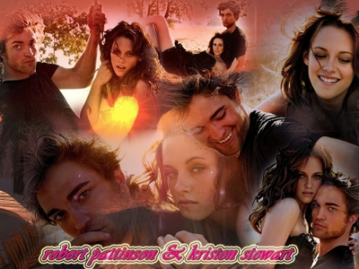  the 2 people I 사랑 most in this world,Robert and Kristen<3