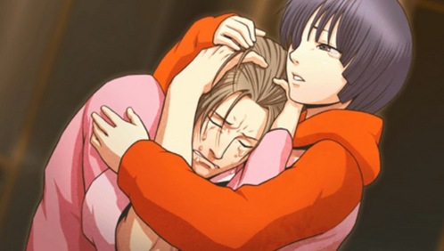  I was looking for a picture of Makoto comforting Saki in Genshiken after she had started a fogo and got their otaku club in trouble in an episode i watched yesterday, but instead I found this picture. It's a sweet picture, so I'll post it. It appears to be a Saki comforting a Makoto from an otome game called Sweet Fuse ~At Your Side~ that I had never heard of.