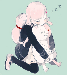  Chiaki Nanami. She can fall asleep at any time and in any position, even when playing video games.