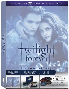  Robert and Kristen on the cover of the Twilight forever box set,which I own<3