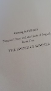 OMG OMG OMG i read the blood of olympus and at the end it said coming in fall 2015 
      magnus chase and the gods of asgard book one 
                        The sword of summer.
First of all his last name is chase so yea. second its gonna be the gods of asgard. Im am kinda mad because two reasons 1 its coming in 2015 so a year and 2 there not gonna meet carter kane and sadie!!!!!!!!!!!!!!!!!!!!!!!!
