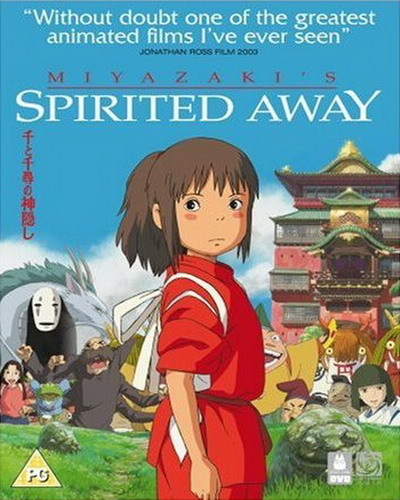  Spirited Away. The first and greatest animé movie I have ever seen